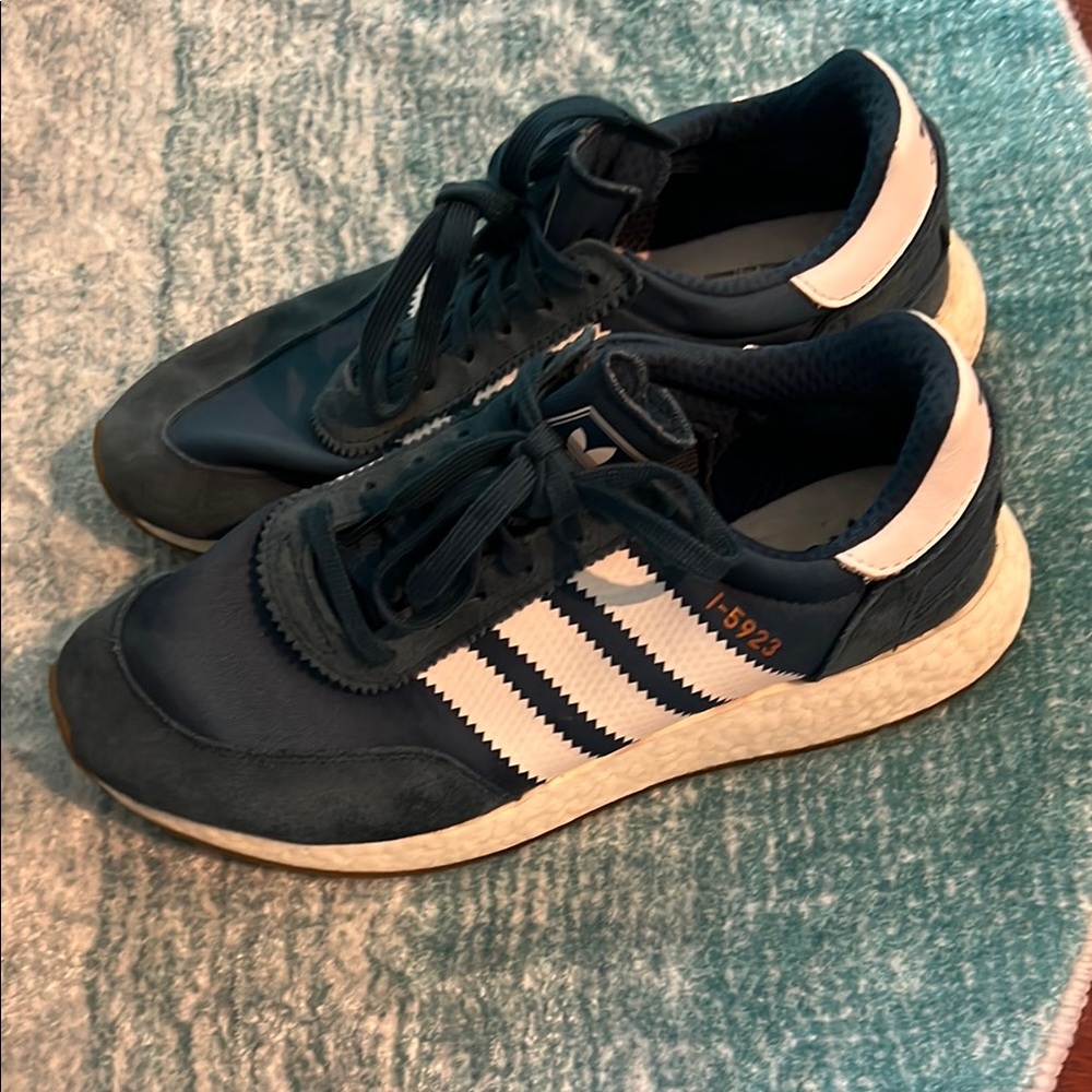 Adidas Blue and White I-5923 Sneakers